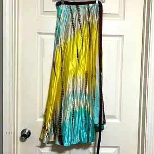 Beautiful silk wrap skirt